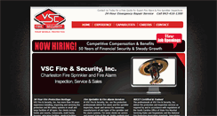 Desktop Screenshot of fireprotectioncharleston.com